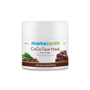 Mama Earth CoCo Face Mask with Coffee and Cocoa for Skin Awakening, 100g
