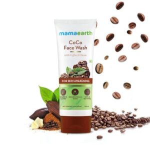 Mama Earth CoCo Face Wash with Coffee and Cocoa for Skin Awakening, 100ml