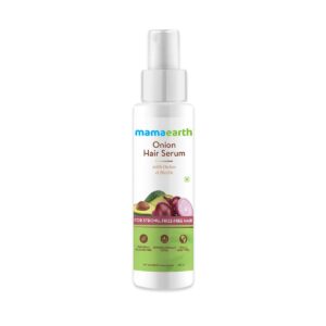 Mama Earth Onion Hair Serum with Onion and Biotin for Strong, Frizz-Free Hair, 100 ml